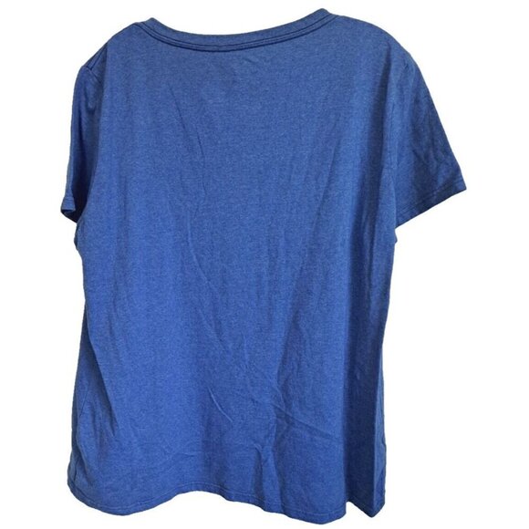 Disney Store Women's 2XL Blue Short Sleeve T-Shirt Star Wars The Force Awakens - Picture 4 of 4